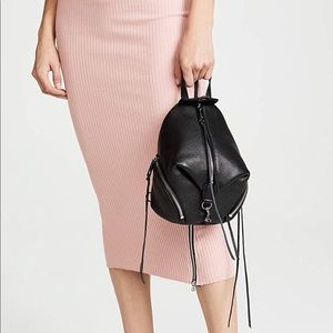 Rebecca Minkoff MINI Julian backpack bla…